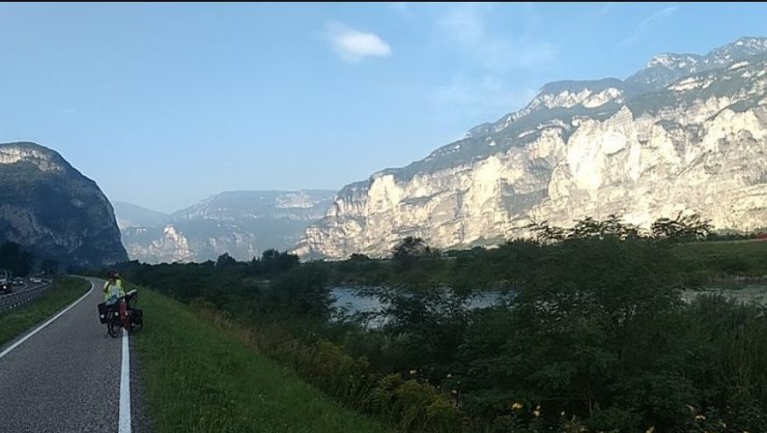 Door het dal van de Adige